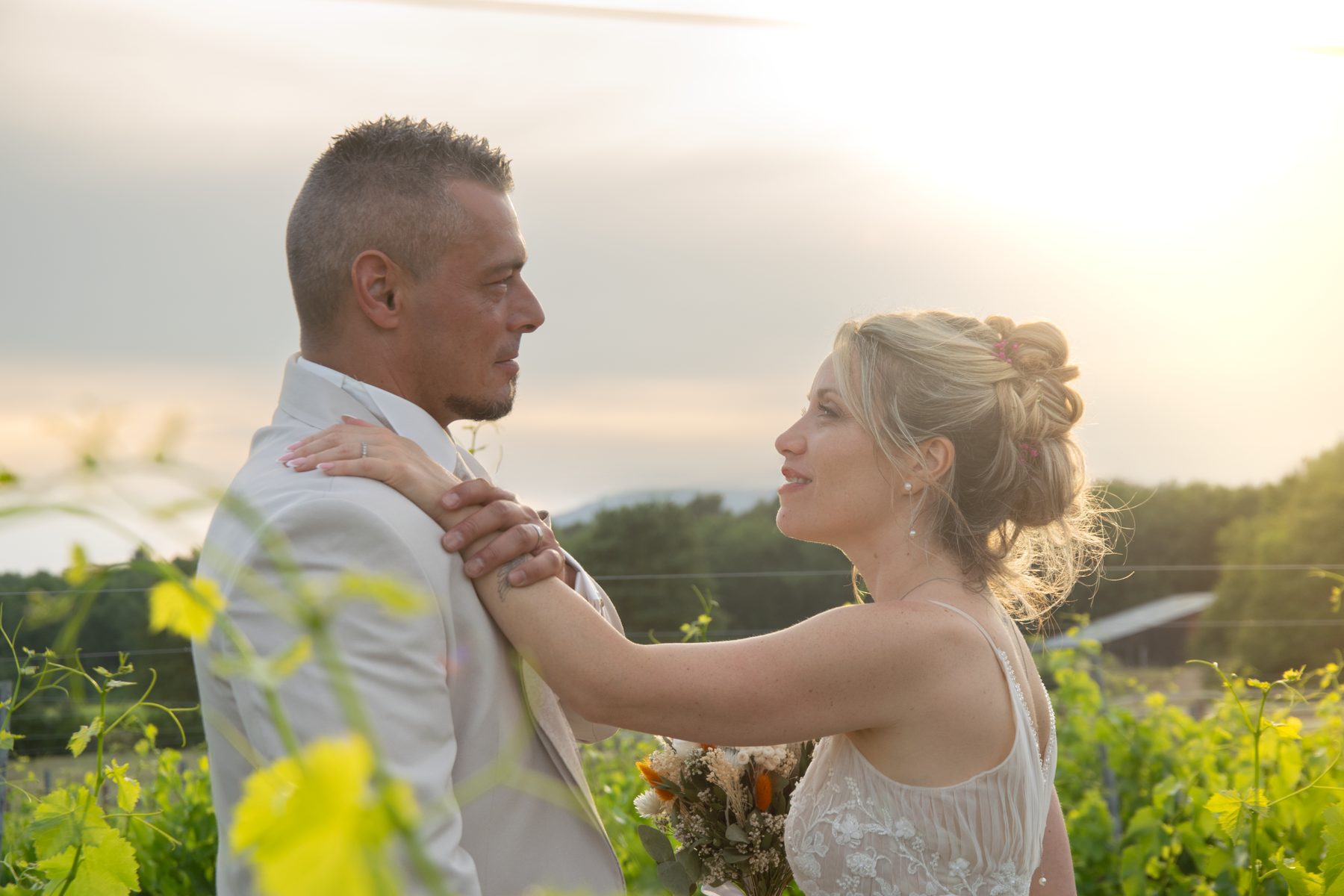 Photographe mariage Provence, reportage complet